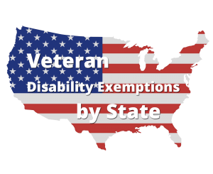 Veteran Disability Exemptions by State